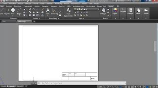 AutoCad 2016 Seiten einrichten Layout anlegen [upl. by Chema665]