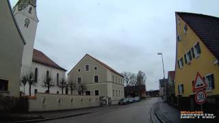 D Gemeinde Westheim Landkreis WeißenburgGunzenhausen Ortsdurchfahrt Dezember 2016 [upl. by Hairahs]