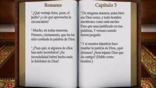 LA BIBLIA ROMANOS COMPLETO REINA VALERA NUEVO TESTAMENTO Hablada [upl. by Solegna]