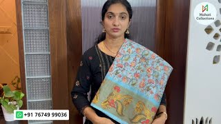 Kalamkari Sarees  Budget Friendly Collection  Fancy Sarees  MahatiCollections [upl. by Ayo]