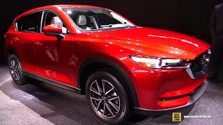 2017 Mazda CX5 Exterior and Interior Walkaround  Debut at 2016 LA Auto Show [upl. by Heidie940]