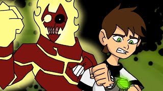 Ben 10 Carnitrix Heatblast Transformation ANIMATION REMAKE [upl. by Eissim]