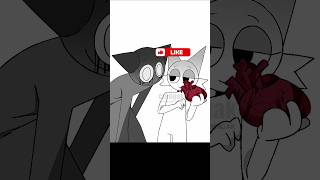 Now you have the same eyes as me 👁️👁️ Gray x Wenda incredibox sprunki animation art shorts [upl. by Luise381]