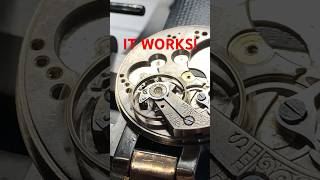 IT WORKS Replacing 100 Year Old Part watch [upl. by Eihctir]