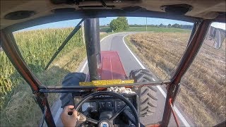 CAB VIEW  Fiatagri 16090 e Vaia MB1004R FHDGoPro [upl. by Htederem]