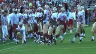 Florida State Football Spring Game Highlights [upl. by Edylc238]