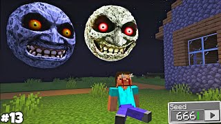 i Found Scary LUNAR MOON 😱 in Minecraft  Part13 [upl. by Fujio]