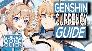 Genshin Impact Currency Guide  How To Get Fates amp More Wishes [upl. by Nobie168]