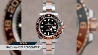 Rolex GMTMaster II Rootbeer [upl. by Ibok]