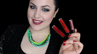 STILA STAY ALL DAY LIQUID LIPSTICK REVIEW  LIVE SWATCHES amp DEMO [upl. by Rolyat732]