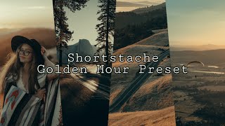 HOW TO EDIT LIKE SHORTSTACHE  Garrett King Inspired  Golden Hour Preset [upl. by Anad]