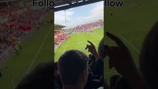 Steven Fletchers chant wrexhamfc wrexhamafc wrexham wxmafc football efl [upl. by Gabriela617]