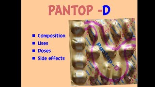 CompositionUses Doses and Side effects of PANTOP D CAPSULE 😊😊 [upl. by Eannaj]