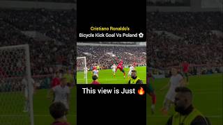 This view of Cristiano Ronaldos Bicycle Kick goal is something else 🔥 [upl. by Pammi]