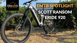 eMTB Spotlight Scott Ransom eRide 920 [upl. by Alrich]