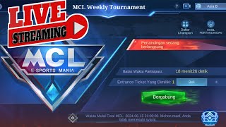 MCL Live streaming Mobile legend bang bang  Baehaqi FM [upl. by Ayotna]