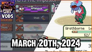 Among UsPokemon Emerald Rogue  VOD from March 20th 2024 [upl. by Yrrehc]