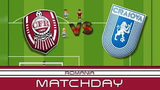 World Soccer Champs  Matchday CFR Cluj vs Univ Craiova [upl. by Schilling]