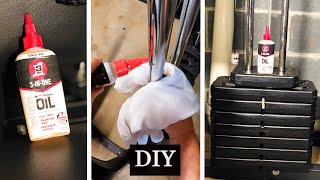 How to fix sticky weights on home gym cable exercise machine [upl. by Dnomayd978]