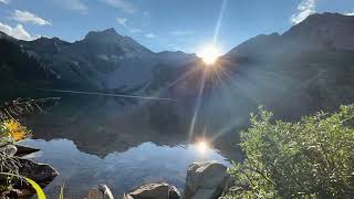 Snowmass Lake Sunset Time Lapse 720 [upl. by Irrabaj]