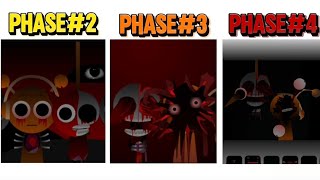 Phase 2 VS Phase 3 VS Phase 4 in Incredibox Sprunki [upl. by Eixid]