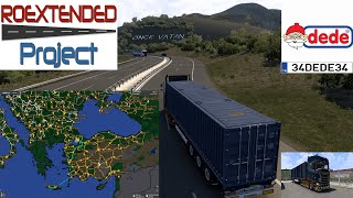 ETS2 1 51 ROEXTENDED MAP 43 FREE İSTANBULGİRİTCHANIA [upl. by Auqeenahs]