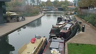 Regents Canal Kings Cross London Nov2024 [upl. by Townsend]