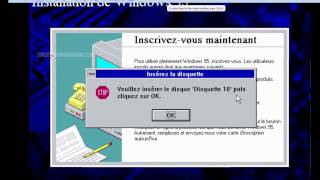 TUTO Comment Installer Windows 95 avec VMware Workstation 9 HD [upl. by Nylevol]