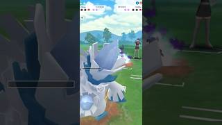 1 hp ✨ Shiny Mega Abomasnow destroy grunt Badly pokemongo [upl. by Alekehs]