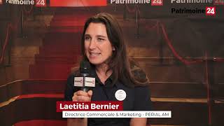 Interview avec Laetitia Bernier PERIAL AM  Patrimonia 2024 [upl. by Ennasor]