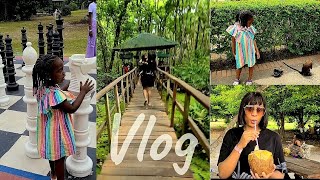 LAGOS DIARIES We were attacked by monkeys in LEKKI CONSERVATION CENTRE  balogun market LAGOS VLOG [upl. by Craven675]