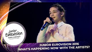 Junior Eurovision 2016  Whats happening now with the artists [upl. by Belamy982]