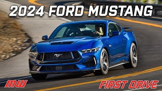 2024 Ford Mustang  MotorWeek First Drive [upl. by Sukramaj]