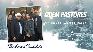 The Octet Cantabile I Quem Pastores I Arr Jonathan Rathbone I Christmas song 2020 [upl. by Ecyar]