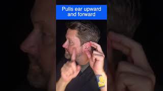 How to know which muscle is painful or stiff Auricularis Anterior  Head Ear  Day 12 Shorts [upl. by Agnola767]