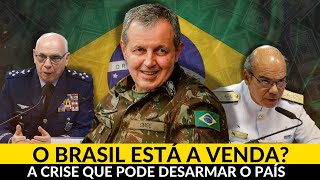 CRISE NAS FORÇAS ARMADAS BRASIL ABANDONA SUAS DEFESAS O QUE ESTÁ POR TRÁS DA VENDA DE PATRIMÔNIOS [upl. by Anomor]