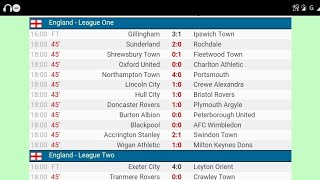 TODAYS FOOTBALL RESULTS LIVE Now  FROM LIVESCORE [upl. by Yeslah166]