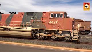 oz outback Port Hedland Iron Ore  Mega Australian trains [upl. by Aoniak596]