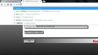 Update Scanner Firmware [upl. by Harewood854]
