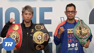 Naoya Inoue and Nonito Donaire Stand Side by Side at Todays Press Conference [upl. by Worthington]