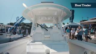 2022 Regulator 37 Center Console Walkthrough Boat Review [upl. by Nnaycart]