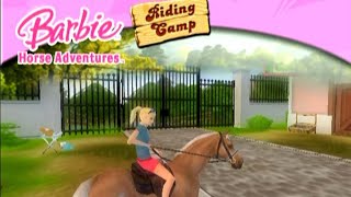 Barbie Horse Adventures Riding Camp PS2  Gameplay No Commentary [upl. by Aihsekin]