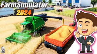 Farm sim 2024 Ovilex Software 1  First Look Gameplay Free Game Updates [upl. by Akiehsat]