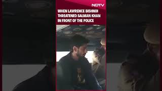 When Lawrence Bishnoi Threatened Salman Khan In Front Of The Police Date January 6 2018 [upl. by Vipul]