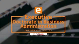 Executive Doctorate in Business Administration DBA  EADA Business School [upl. by Carie]