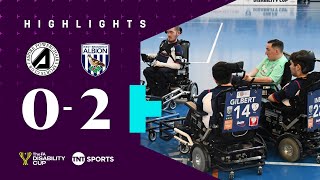 The FA Disability Cup  Power Chair Cup Final Aspire vs West Brom Highlights [upl. by Airec]