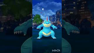 FeraligatrWater Pokemonpokemongoviralshortstrendytshortssubscribe [upl. by Aitram513]