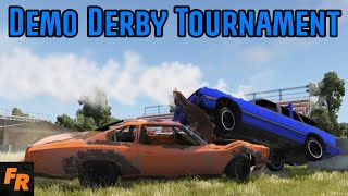 BeamNG Drive Multiplayer  Demo Derby Tournament Part 1 [upl. by Xaviera833]