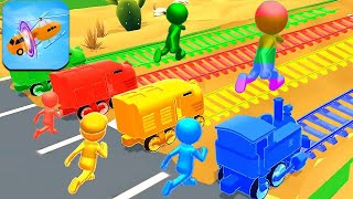 Shape Transforming 🏃‍♂️🚗🚲🚦All Levels Gameplay Walkthrough Androidios Max Level [upl. by Punak]