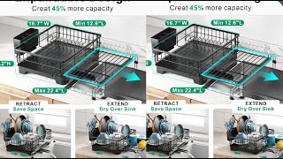 Top 5 kitchen dish dining rack [upl. by Fiel775]